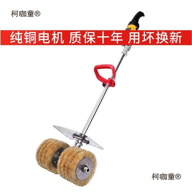 电动除锈机彩钢瓦除锈打磨钢板墙面抛光打磨机水泥地面磨地麦太保