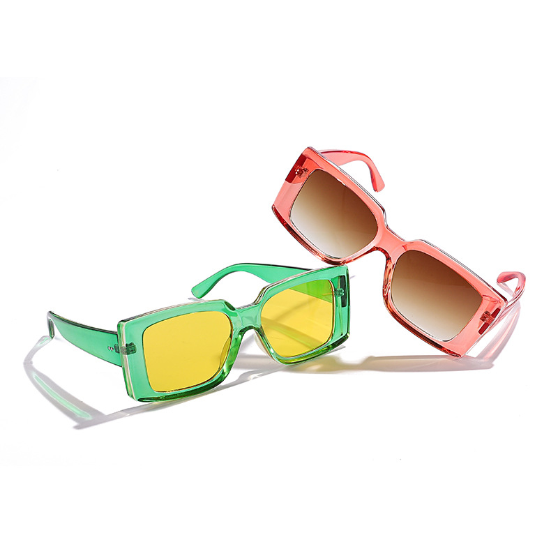 fashion Sunglasses personality Modern Versatile Cross border PC ultraviolet-proof UV400 Punk Sunglasses wholesale