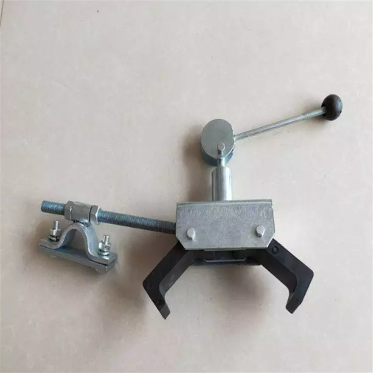 freno anti-inclinación para camión de escalera ferroviaria retenedor de riel para camión de escalera de mantenimiento retenedor de riel ferroviario retenedor de riel anti-volque lateral