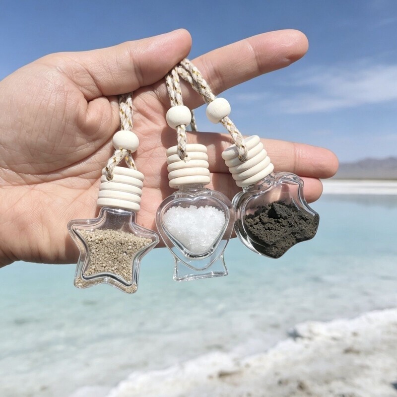 DIY seaside sand bottle, high aesthetic pentagram bottle, travel souvenir collection bottle from Dunhuang, Gansu, Northwest China DIY seaside sand bottle, high aesthetic pentagram bottle, travel souvenir collection bottle from Dunhuang, Gansu, Northwest China
