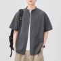 美式短袖夏季宽松衬衣