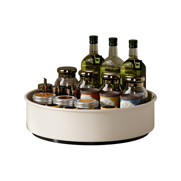 Rotating seasoning storage rack kitchen countertop multi-functional…
