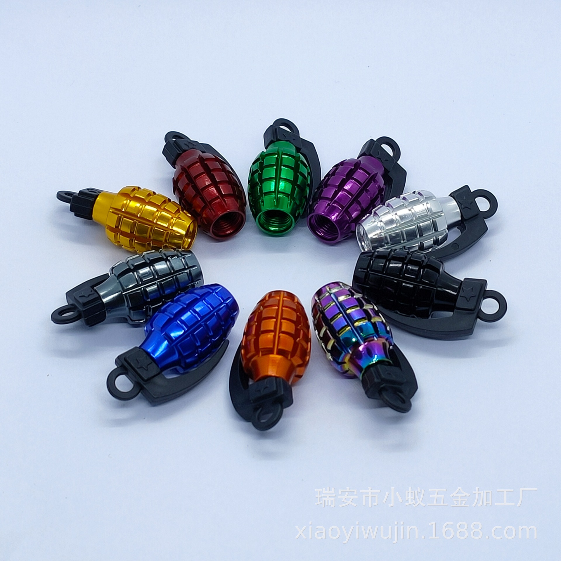 大手雷气门嘴帽