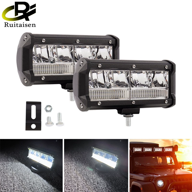 LED super bright SUV, modified lights, 7 inch, 96W, high power