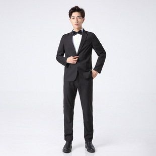 Jacket Korean-style slim fit small suit business formal wear casual work clothes suit jacket men's wedding dress