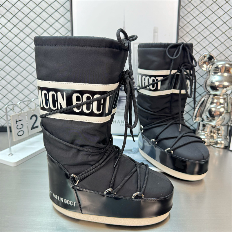 Black high boots