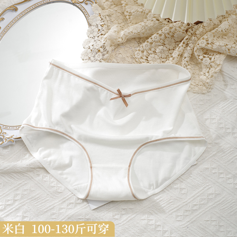 Fábrica al por mayor ropa interior de mujer ropa interior de algodón de mujer simple mariposa impresa algodón de cintura media ropa interior de algodón de mujer