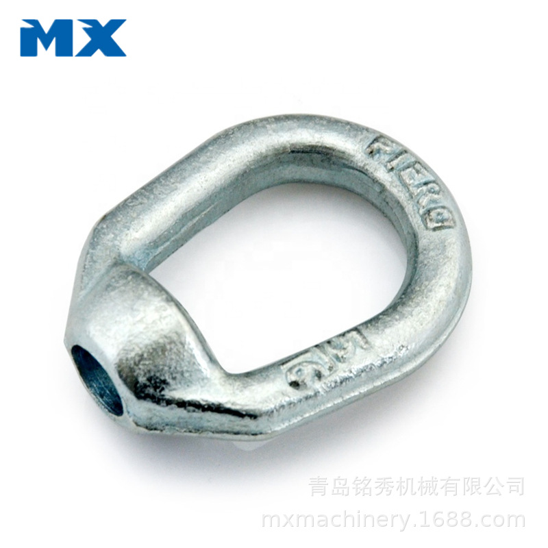 1/2眼型吊环5/8热镀锌HDG碳钢美标眼型螺母7/8船用索具G400吊环