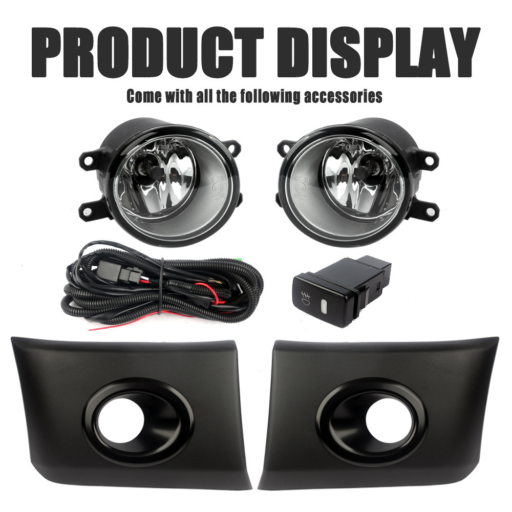 Aplicable a Toyota 16 - 22 Probox conjunto de luces de niebla delanteras parachoques delanteros luces de niebla marco de luces diurnas image 1