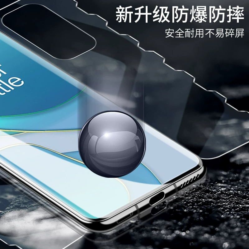 Full‑coverage hydrogel screen protector (Honor) — compatible with Honor 90 / X50 / X40, anti‑blue, packaging or bare