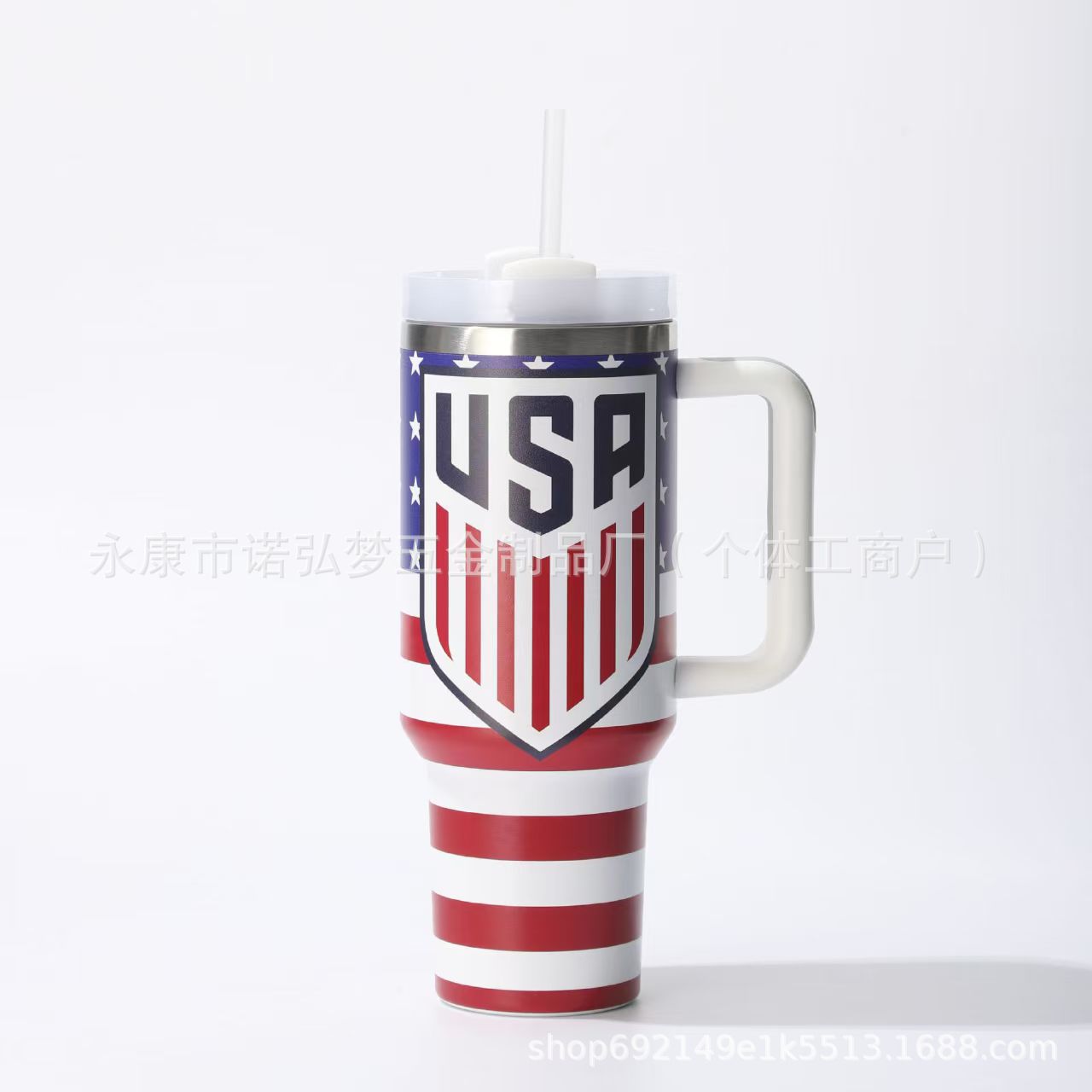 2026 Copa del Mundo 40oz Taza de hielo TUMBLER Taza de acero inoxidable Taza de aislamiento térmico image 8