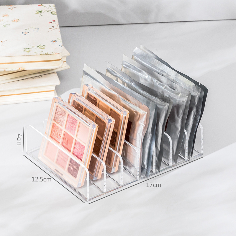Hui Si 化粧品収納ラックデスクトップ収納ボックス口紅アイシャドウパレットメイクアップドレッシングテーブル棚美容ディスプレイスタンド|undefined