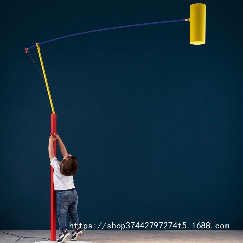 Memphis Nursery Kindergarten Floor Lamp Casual Creative Children's Room Bedroom Decorative Art Color Atmosphere Lamp Memphis Nursery Kindergarten Floor Lamp Casual Creative Children's Room Bedroom Decorative Art Color Atmosphere Lamp