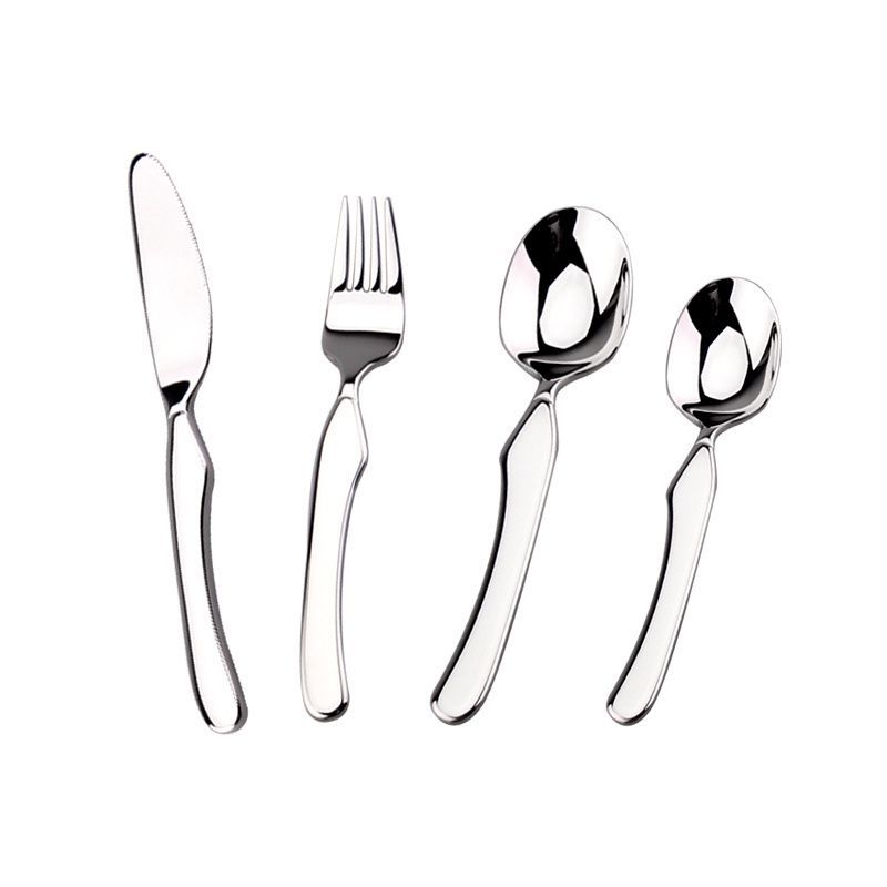 Meniscus set de cubiertos para niños de cuatro piezas