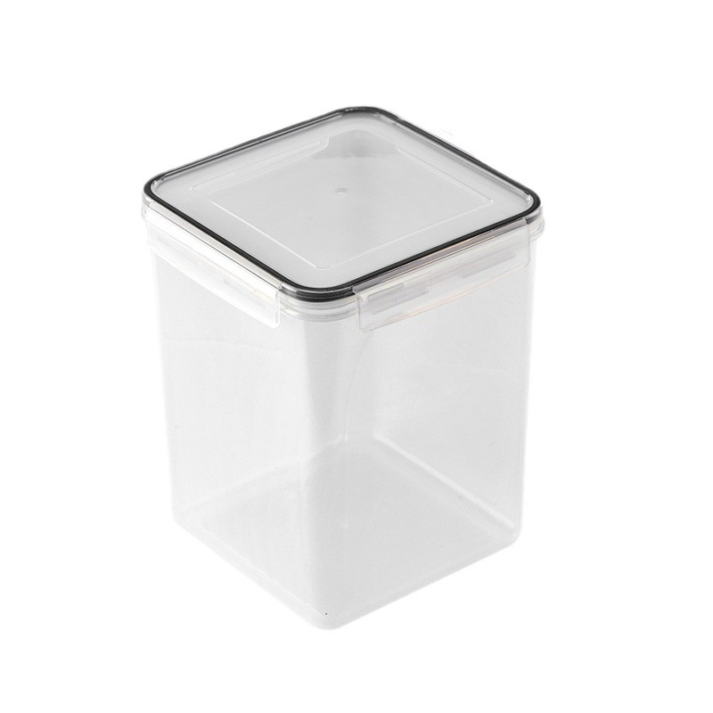 5.2Lx2 dos piezas caja de preservación de la cocina de gran capacidad a prueba de humedad almacenamiento de latas de granos