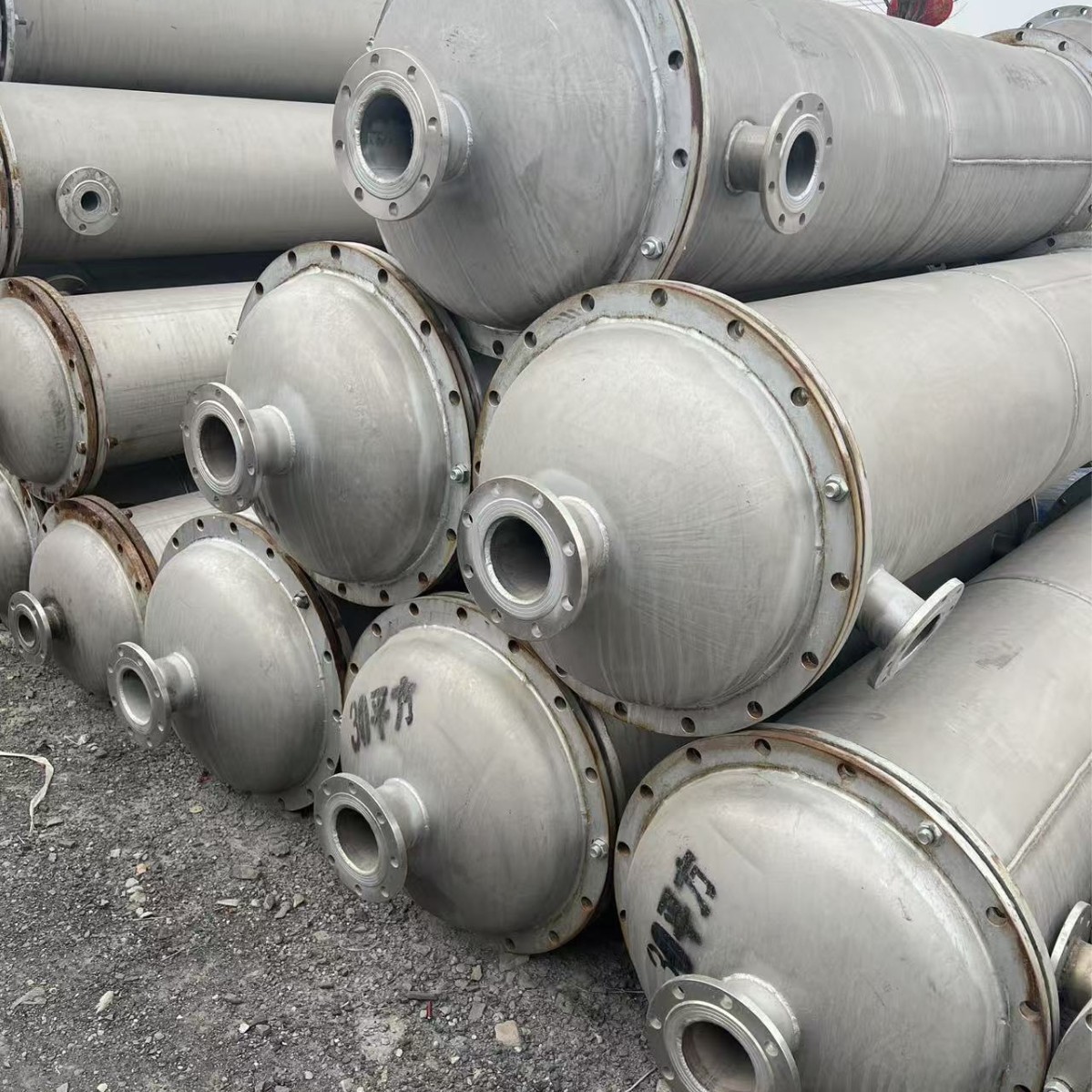 不锈钢列管冷凝器 加工304材质列管换热器 316材质列管冷凝器