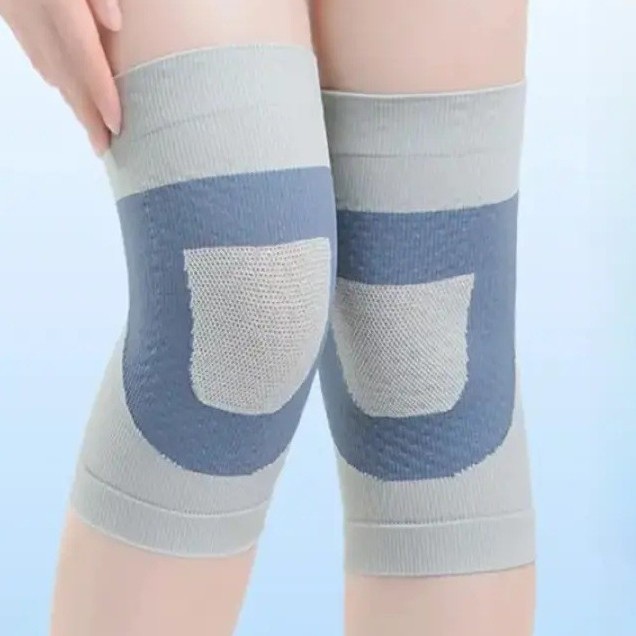 Silk knee pads for warmth, suitable for men and women, joint injury protection for the elderly, thin summer sleeves