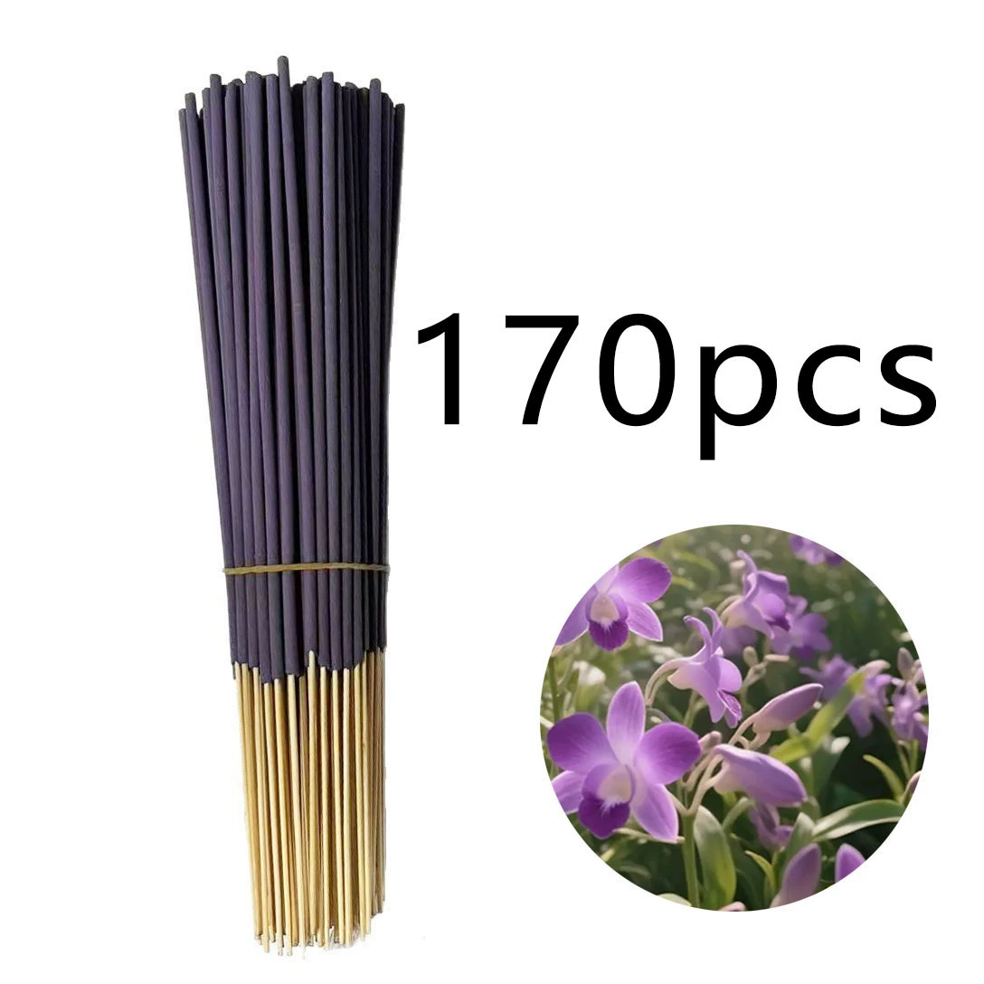 24/73/170 aromatherapy sticks, cross-border household bamboo stick incense, various flavors, optional quantity, can be customized with temu labeling