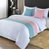 Lake blue pink color