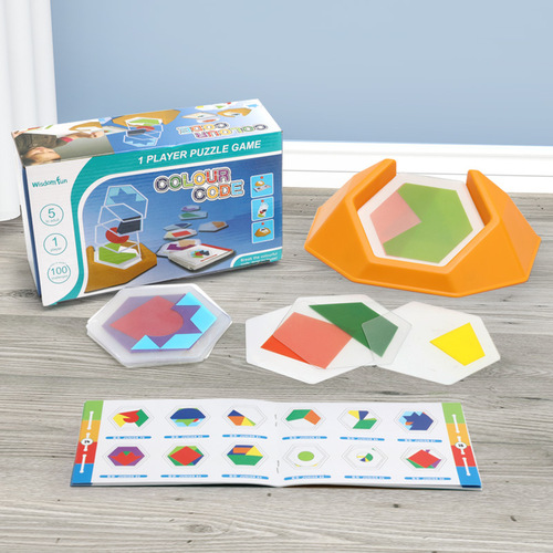 Children's educational thinking puzzle toys Intellectual colorful blocks logic competitive children's board games wholesale