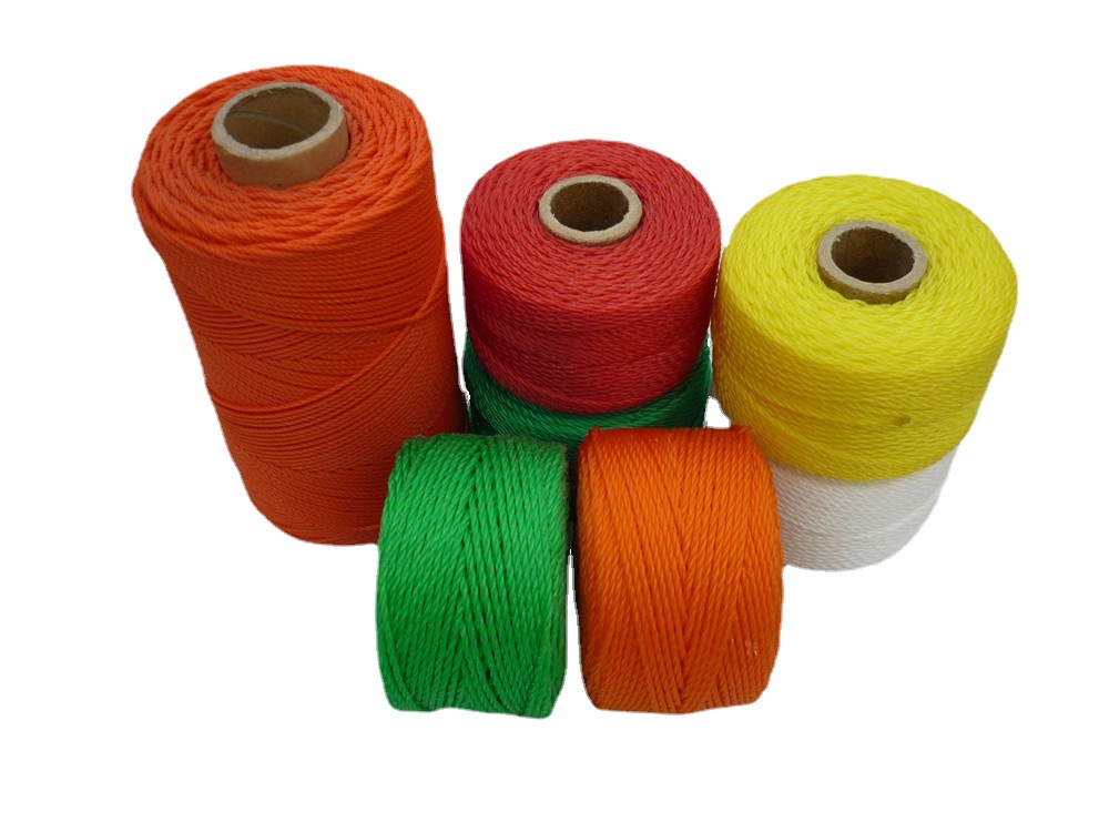 厂家供应出口建筑线建工线泥瓦线PE线编织线PP线三股线