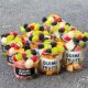 Net red fruit cup disposable fruit cutting box ice powder special cup watermelon fruit fishing dessert packing box stall box