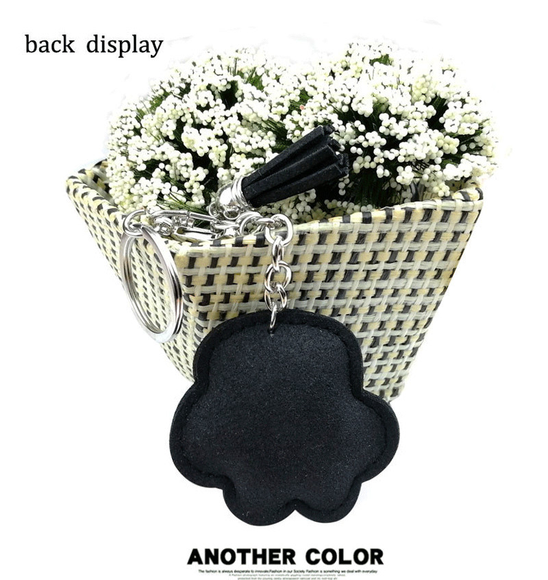 镶钻钥匙扣_新款韩国渐变色桃心钥匙扣-女士包包钥匙扣配饰--