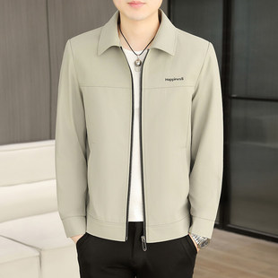 Spring New Lapel Jacket Business Casual Short Jacket Blue Gray Black Khaki Corduroy