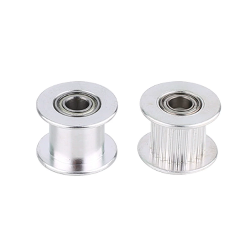 3D принтер синхронное колесо Натяжное колесо пассивное колесо H-образный подшипник ремня колеса 2GT S2M ширина шкива 6 мм