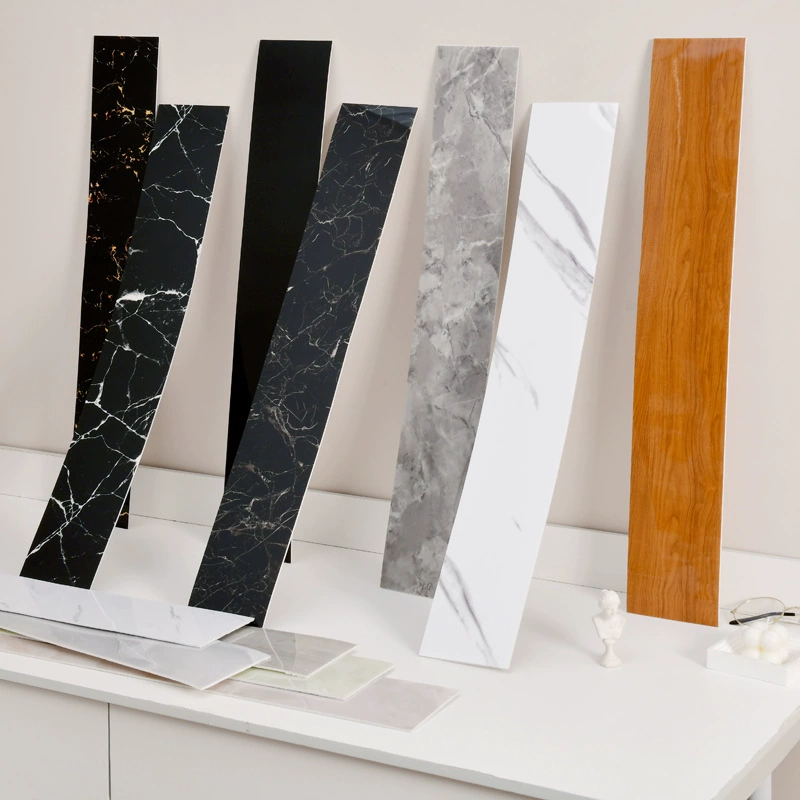 Трансграничная линия плинтуса самоклеящиеся утолщенные наклейки на стену линии стопы подоконник линия талии имитация керамической плитки наклейки мрамор водонепроницаемое украшение