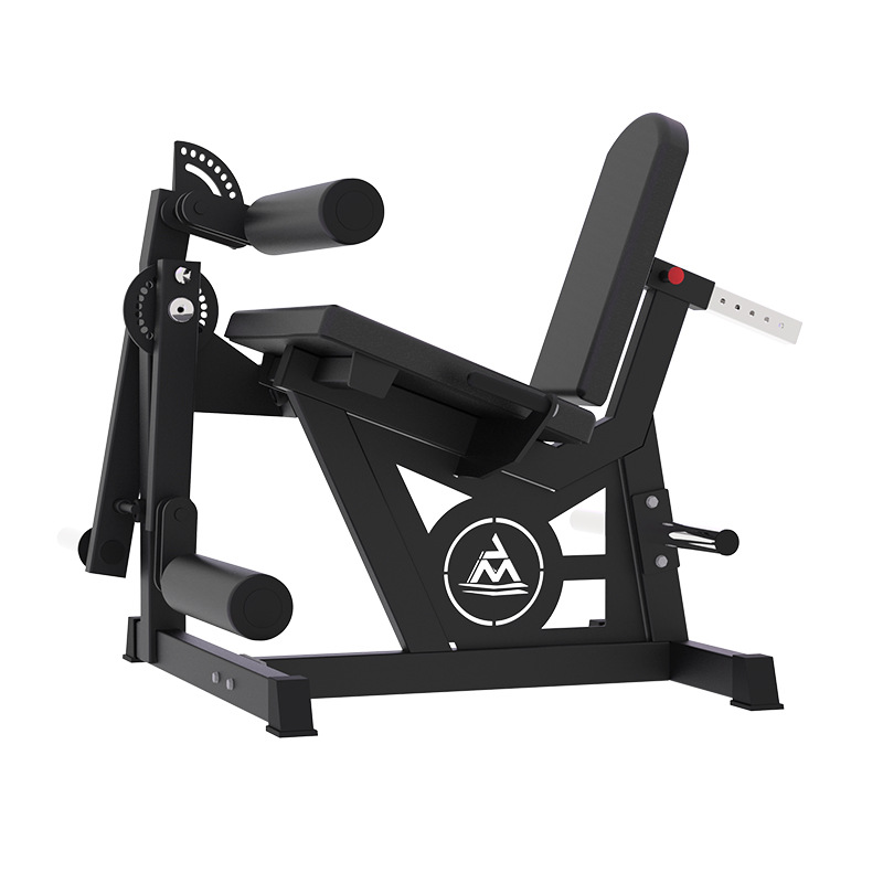 Fuente fabricante de equipos de entrenamiento de fuerza gimnasio comercial de piernas de muslos estiramiento de piernas entrenador de flexión y extensión