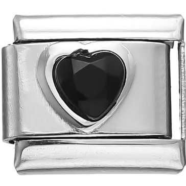 AliExpress Venta caliente DIY9mm módulo pulsera amor corazón doble melocotón corazón joya serie de costura de acero inoxidable pulsera de una sola pieza