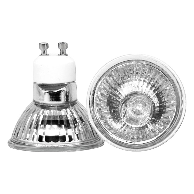 Cuarzo GU10 lámpara halógena taza mr11mr1635w50w lámpara halógena de luz blanca cálida taza lámpara halógena de bajo voltaje
