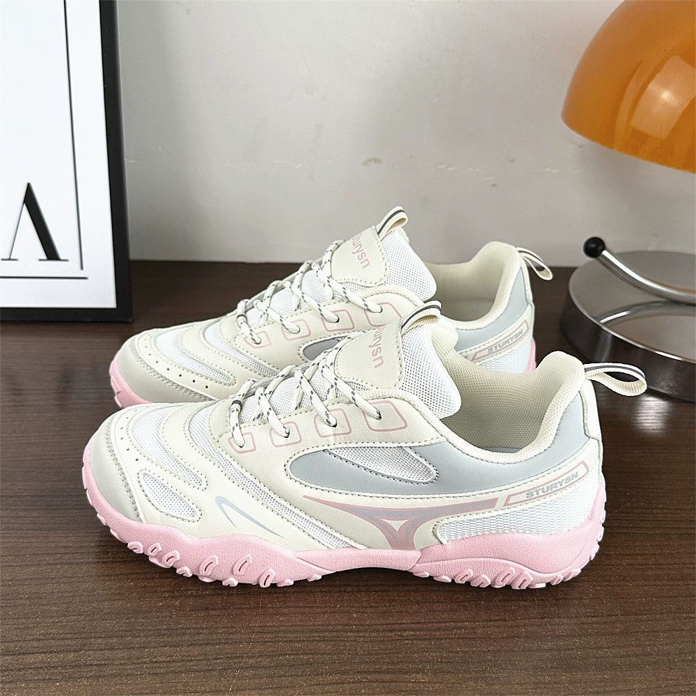 Корейский стиль, сетчатая дышащая студенческая повседневная легкая нескользящая походная обувь для женщин, модная удобная универсальная нишевая спортивная обувь