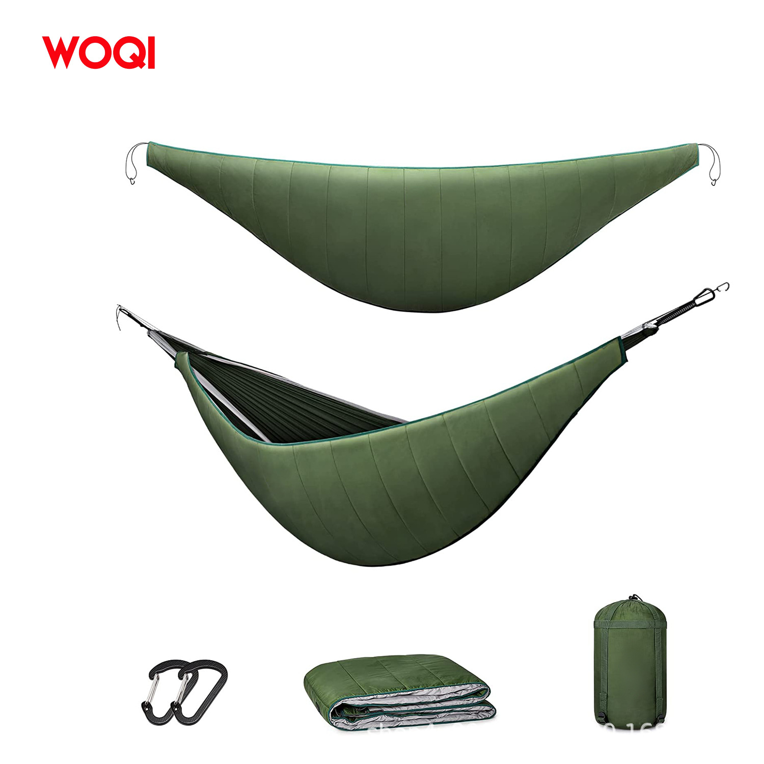 The bottom of the woqi hammock was camped by single and double…