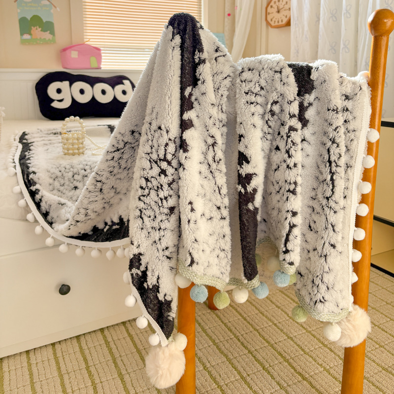 Oficina de almuerzo mantas de coral mantas de peluche mantas de aire acondicionado mantas de almuerzo individual mantas de cama con mantas de piernas de sofá