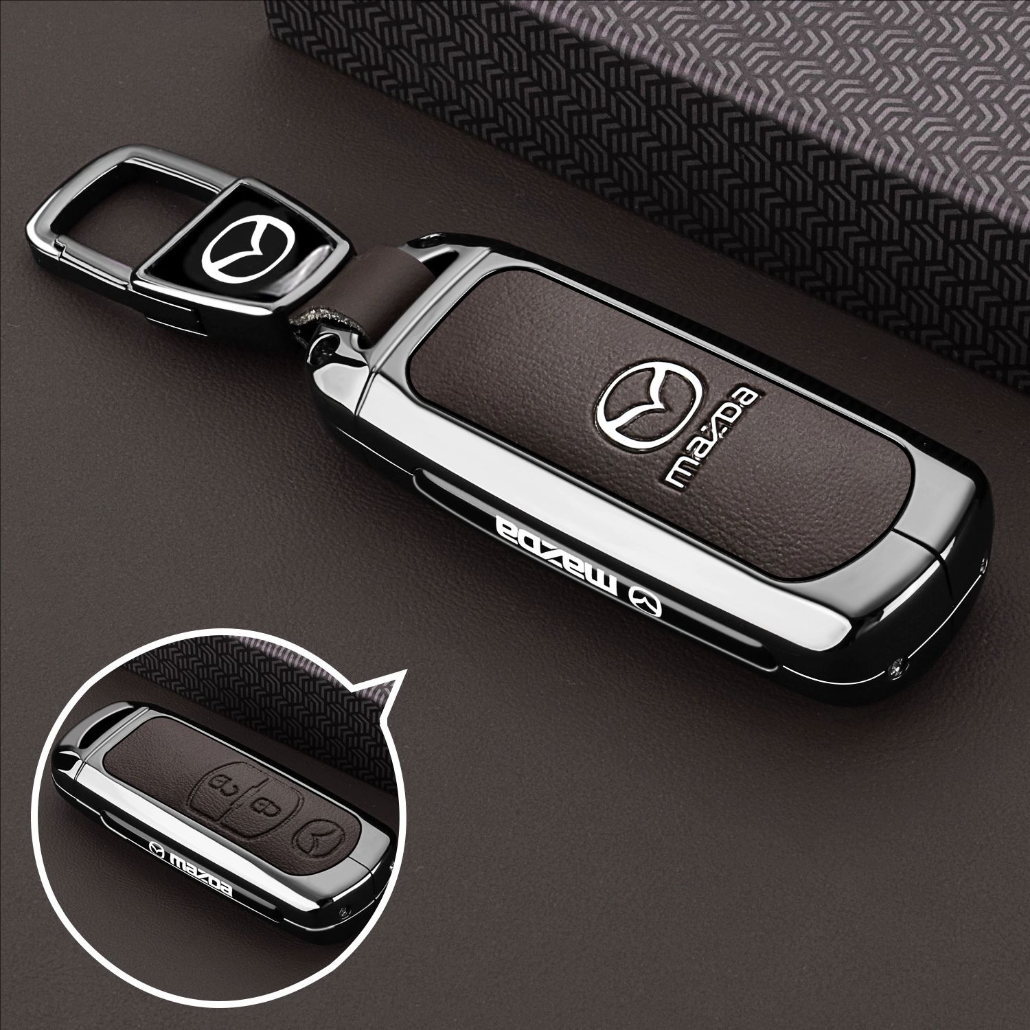 Suitable for Mazda Cx4 Key Cover Mazda 3 Angkesela Cx5 Atez Cx9 Car Buckle Cx7 Shell