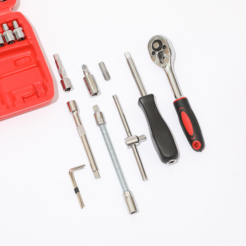 厂家批发家用维修工具46件套套装汽修工具组合手动五金工具机修套|undefined