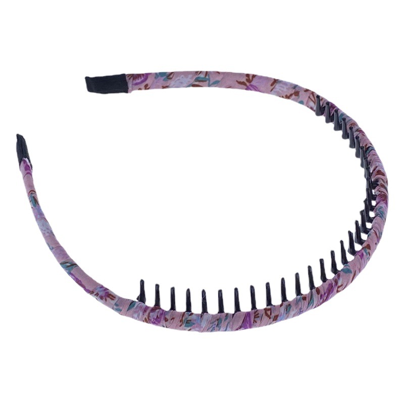 Hada directa de fábrica de flores de las mujeres diadema dentada diadema pinza de pelo supermercado dos yuanes tienda accesorios para el cabello accesorios de cabeza