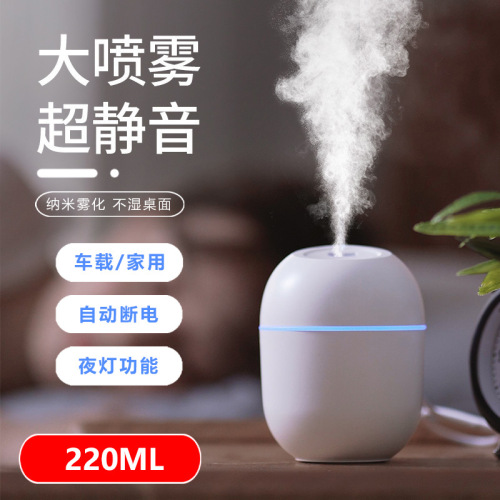 Portable High-Mist Air Purifier for Office, Bedroom, Desk, Home, Car, USB Mini Humidifier Manufacturer