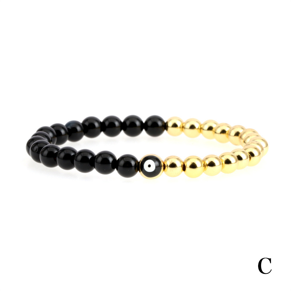 Fashion Eye Copper Enamel Bracelets 1 Piece