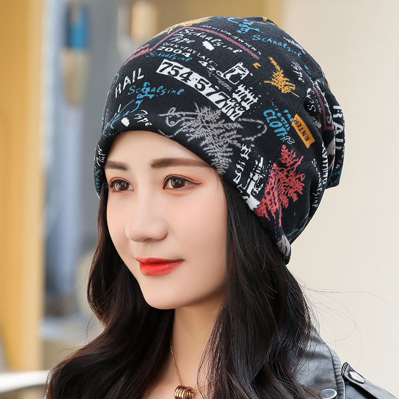 Sombrero de montaje de moda coreana para hombres y mujeres otoño invierno grueso gorro de luna máscara de ciclismo a prueba de viento image 27