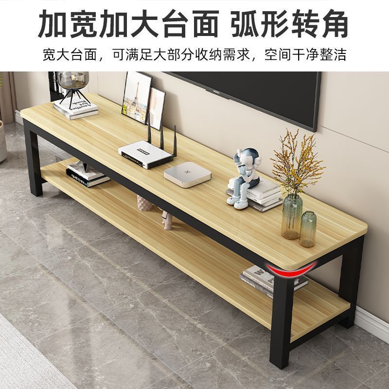 Simple Tv Cabinet for Living Room, Rental Apartment, Small Apartment, 2026 New Model, Hotel Commercial Tv Cabinet Storage Rack
