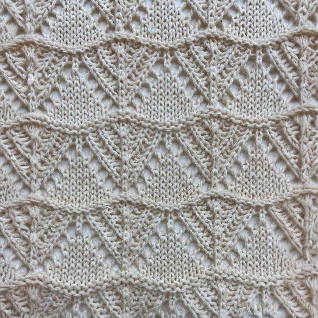 新款TC镂空针织粗针毛线类 女装时尚面料