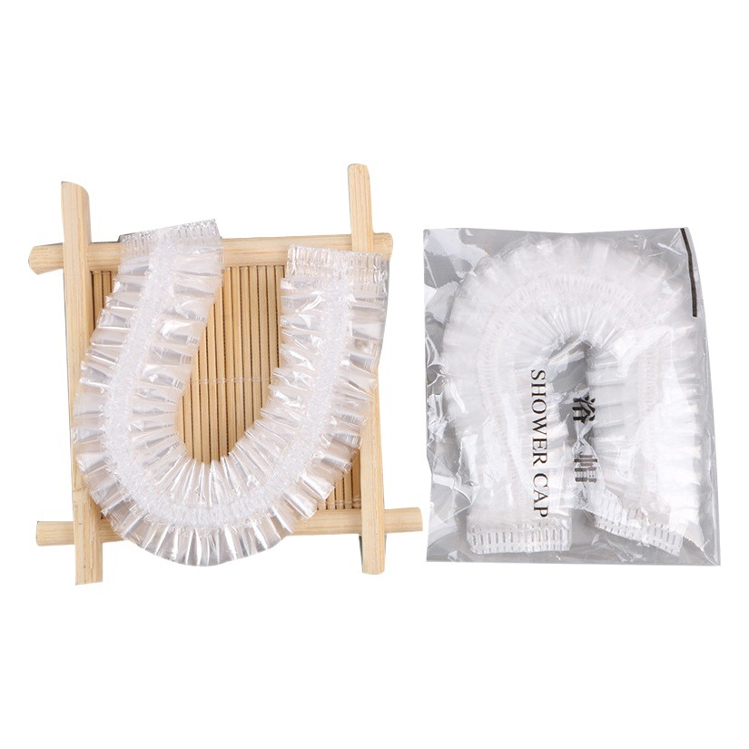 Disposable shower cap thickened household Women's waterproof bath hair dye cap hair mask hair treatment hair dye cap