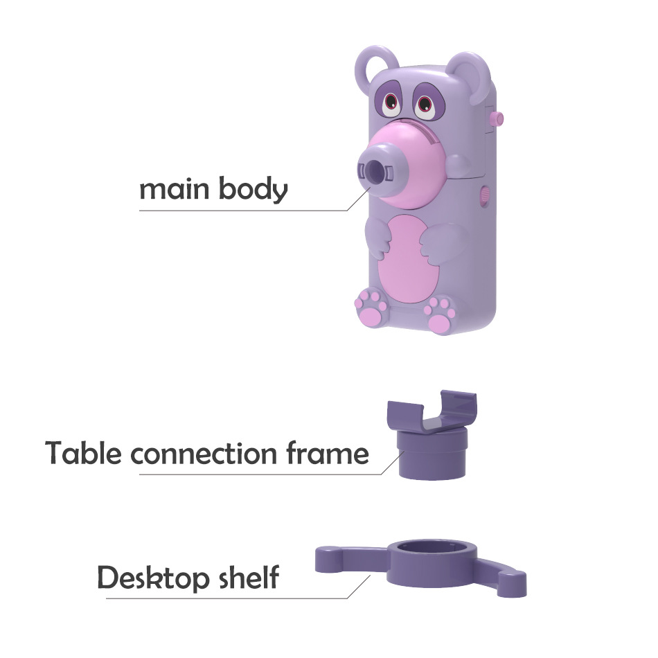 Educación temprana de los niños animal Cámara proyección dinosaurio juguete linterna escritorio pintura proyector aprendizaje lámpara Mesa