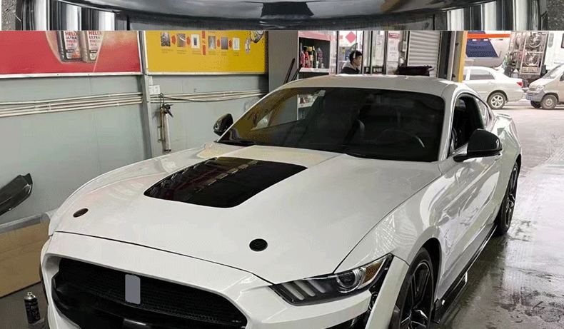 Suitable for 15-17 Ford Mustang Gt500 Front and Rear Bumper and Hood Modification Kit