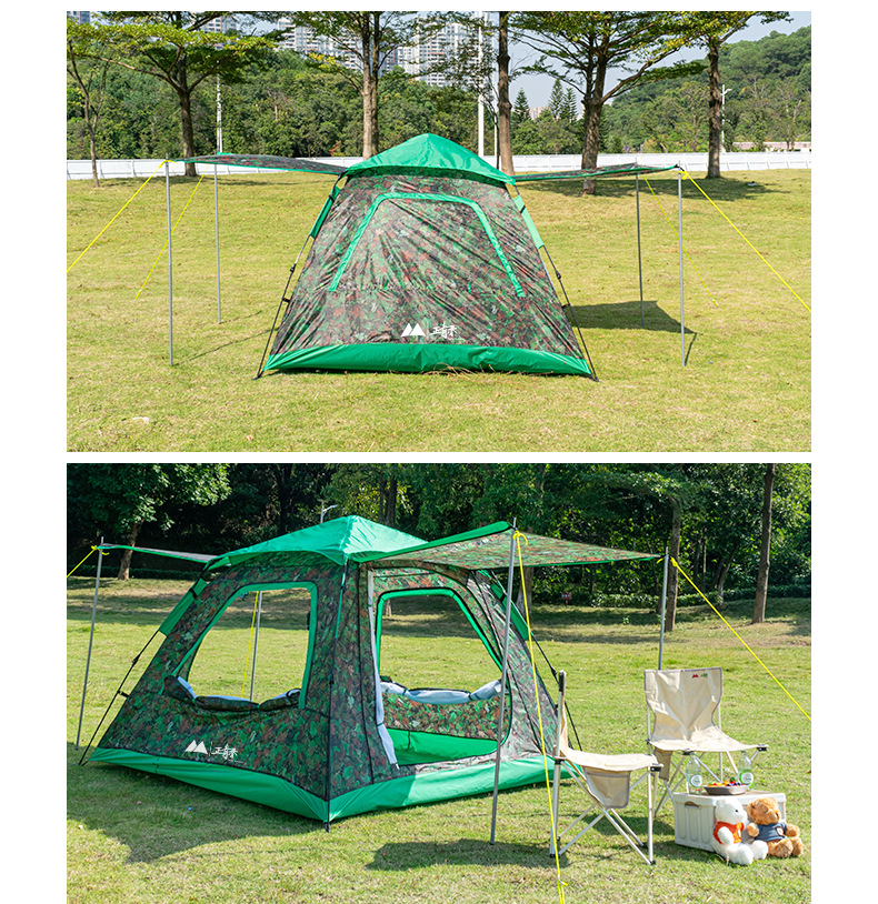Youth Outdoor Products Full-automatic Tent Outdoor Camping Beach Multi-person Family Leisure Tent