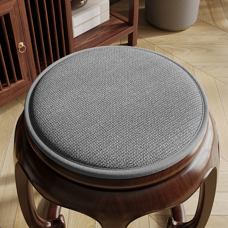 Cojín de asiento cojín de silla cojín de comedor cojín antideslizante ventilado cojín de mesa de té cojín de asiento redondo cojín de asiento anti-dolor de trasero universal