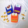 Game console, toy, English letters, literacy